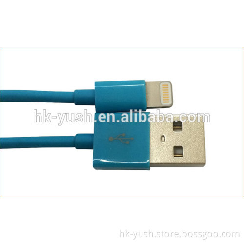 MFI chip usb data cable for PLastic housing